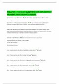 BIOL 2420 - Final Exam QUESTIONS AND 100&percnt; CORRECT  ANSWERS UPDATED FOR 2025&sol;2026&period;  
