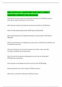 BIOL-2420 Exam I QUESTIONS AND 100&percnt; CORRECT  ANSWERS UPDATED FOR 2025&sol;2026&period;   