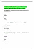 SUU BIOL 2420 final EXAM QUESTIONS AND 100&percnt;  CORRECT ANSWERS UPDATED FOR 2025&sol;2026&period;   