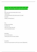 viruses- biol 2420 EXAM QUESTIONS AND 100&percnt;  CORRECT ANSWERS UPDATED FOR 2025&sol;2026&period;  