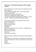 NUR 3314 Ch&period; 4 Missed EAQs Questions With Complete Solutions