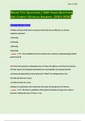NRCME TEST QUESTIONS 240&plus; EXAM QUESTIONS AND CORRECT DETAILED ANSWERS -2025-2026-
