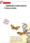 TEST BANK for Introduction to Genetic Analysis by Griffiths &vert; Complete Exam Questions & Answers