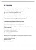 D196 WGU questions and answers 