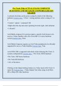 Pro Tools 210p ACTUAL EXAM COMPLETE  QUESTIONS AND DETAILED ANSWERS&vert;ALREADY  GRADED