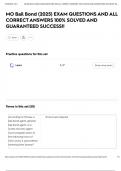 MO Bail Bond &lpar;2025&rpar; EXAM QUESTIONS AND ALL CORRECT ANSWERS 100&percnt; SOLVED AND GUARANTEED SUCCESS&excl;&excl;