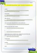 NCOER Questions  and  Verified Answers