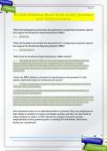 NCOER&sol;ERS&lpar;Army Board Study Guide&rpar; Questions   and  Verified Answers 