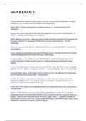 MEP II EXAM 2 QUESTIONS AND ANSWERS FULLY SOLVED