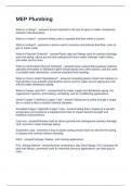 MEP Plumbing Questions and Answers Graded A&plus;