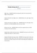 Florida Driving Test 3 questions and answers with solutions 2025&sol;2026
