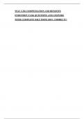 WGU C236 COMPENSATION AND BENEFITS ENDOTHON TASK QUESTIONS AND ANSWERS WITH COMPLETE SOLUTIONS 100&percnt; CORRECT&excl;&excl;&excl;