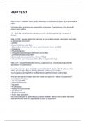 MEP TEST QUESTIONS AND ANSWERS 2025