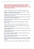 NCCCO TSS MANITEX &lbrack;ACTUAL EXAM&rsqb; LATEST VERSION  &lbrack;QUESTIONS AND ANSWERS&rsqb; WITH PRACTICE EXAM  DETAILED AND VERIFIED FOR GUARANTEED PASS- LATEST  UPDATE 2025 GRADED A