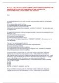 Business Major Field Test &lbrack;ACTUAL EXAM&rsqb; LATEST VERSION  &lbrack;QUESTIONS AND ANSWERS&rsqb; WITH PRACTICE EXAM DETAILED AND  VERIFIED FOR GUARANTEED PASS- LATEST UPDATE 2025 GRADED  A
