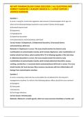 RN VATI PHARMACOLOGY EXAM 2025&sol;2026 &vert; ALL QUESTIONS AND CORRECT ANSWERS &vert; ALREADY GRADED A&plus; &vert; LATEST EDITION &vert; VERIFIED ANSWERS