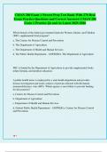 CMAN 280 Exam 1 Newest Prep Test Bank With 270 Real  Exam Practice Questions and Correct Answers&sol; CMAN 280  Exam 1 Practice Qs and As Latest 2025-2026 