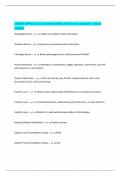 COMAT OPP Exam &vert; Questions 100&percnt; with Correct Answers &vert; latest Update