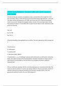 COMAT Family Medicine &vert; Questions 100&percnt; with Correct Answers &vert; latest Update