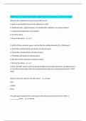FAST Exam &vert; Questions 100&percnt; with Correct Answers &vert; latest Update