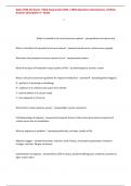 Galen NUR 242 Exam 1 Med-Surg &lpar;Latest 2025 &sol; 2026&rpar; Questions And Answers&comma; Verified Answers &vert;&vert;Complete A&plus; Guide