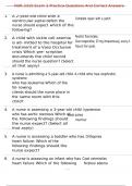 NUR 2310 Exam 2 Practice Questions And Correct Answers