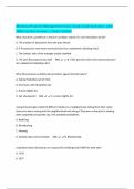 Montana Property Management Exam Study Guide Questions with 100&percnt; Correct Answers &vert; Latest Update