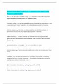 Montana State BMKT 342R Exam 2 &vert; Questions with 100&percnt; Correct Answers &vert; Latest Update