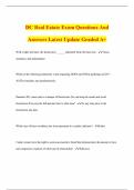 DC Real Estate Exam Questions And Answers Latest Update Graded A&plus; With a triple net lease&comma; the tenant pays &lowbar;&lowbar;&lowbar;&lowbar;&lowbar;&lowbar; separately from the base rent&period; - Taxes&comma; insurance&comma; and maintenance
