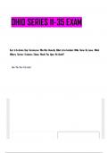 Ohio series 11-35 exam QUESTIONS WITH VERIFIED ANSWERS &lpar;100&percnt; CORRECT&rpar; GRADED A&plus;&excl;&excl;&excl;&excl;&excl;