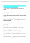 TTEC Insurance Licensing Exam&colon; The law of large numbers &vert; Questions with 100&percnt; Correct Answers &vert; Latest Update
