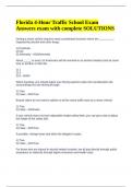 Florida 4-Hour  questions with complete answers