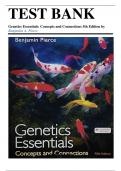 Test Bank - Genetics Essentials-Concepts and Connections&comma; 5th Edition &lpar;Pierce&comma; 2022&rpar;&comma; Chapter 1-18 &vert; All Chapters