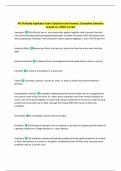 NC Pesticide Applicator Exam Questions and Answers &vert;Complete Solutions  Graded A&plus; &vert;100&percnt; Correct