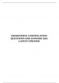  SMARTSERVE CERTIFICATION QUESTIONS AND ANSWERS 2025 LATEST UPDATED