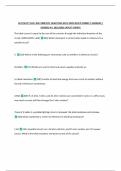 PACKAGE-&colon;&colon;NCATT EXAMS WITH CORRECT ANSWERS 
