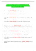 Hondros Nur 150 Exam 2 Newest 2025&sol;2026 Complete 40  Questions And Correct Detailed Answers &lpar;Verified Answers&rpar;  &vert;Already Graded A&plus;&vert;&vert;Brand New&excl;&excl;