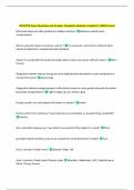 NCIC&sol;TCIC Exam Questions and Answers &vert;Complete Solutions Graded A&plus; &vert;100&percnt; Correct 
