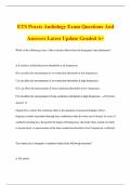 ETS MFT Bundled Exam Questions And Answers Latest Update Graded A&plus;