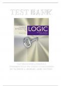 TEST BANK FOR A CONCISE INTRODUCTION TO LOGIC 13TH EDITION BY PATRICK J&period; HURLEY&comma; LORI WATSON