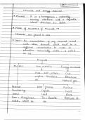 Study material for chapter notes 