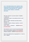 Psych - EOR EXAM 2025&sol;2026 ACTUAL COMPLETE  REAL  EXAM QUESTIONS AND VERIFIED ANSWERS &vert;RECENTLY  TESTING REAL EXAM QUESTIONS&vert; 100&percnt;  CORRECTLY  SOLVED &sol; ALREADY GRADED A&plus; &sol;2025 BRAND                             NEW EXAM&excl;&excl;  