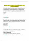 NMNC 4410 &ndash; Evidence-Based Practice &vert; University of New Mexico &vert; Exam 2&colon;  Quiz Questions with Answers 