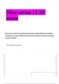 Ohio series 11-35 exam QUESTIONS WITH VERIFIED ANSWERS &lpar;100&percnt; CORRECT&rpar; GRADED A&plus;&excl;&excl;&excl;&excl;&excl;