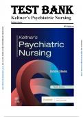 Test Bank for Psychiatric Nursing 9th Edition by Norman L&period; Keltner&comma; &lpar;All Chapters Included 1-36&rpar;&period;