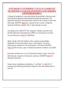ANTI-MONEY LAUNDERING 3 ACTUAL COMPLETE  EXAM&vert;WITH ACCURATE QUESTIONS AND VERIFIED  ANSWERS&vert;GRADED A 
