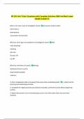 NP 235 Unit 7 Quiz&vert; Questions with Complete Solutions 100&percnt; Verified&vert; Latest  Update Graded A&plus; 