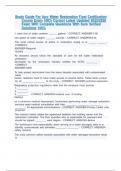 Study Guide For Iicrc Water Restoration Final Certification Course Exam 100&percnt; Correct Latest Updated 2025&sol;2026 Exam With Complete Questions With Sure Verified Solutions 100&percnt;