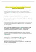 NP235 Unit 6 Endocrine System&vert; Questions with Complete Solutions 100&percnt;  Verified&vert; Latest Update Graded A&plus; 
