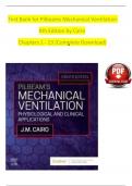 Test Bank for Pilbeam's Mechanical Ventilation&colon; Physiological and Clinical Applications 8th Edition by James M&period; Cairo
